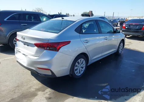 2021 Hyundai Accent Se из США, поврежденный, VIN 3KPC24A66ME149012